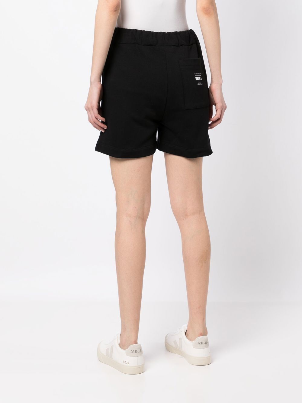 Joshua Sanders Smiley logo cotton shorts