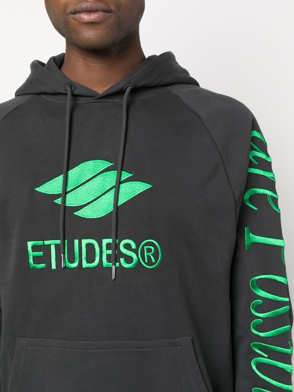 Études Ãtudes Logo organic cotton hoodie
