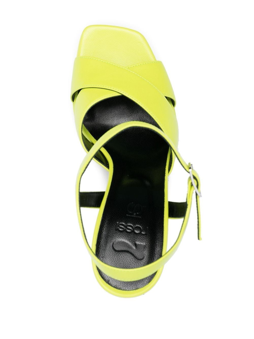 Si Rossi sculpted-heel sandals