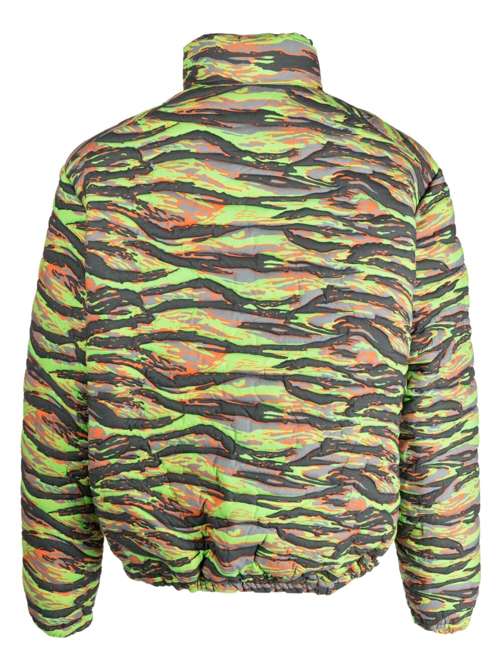 Erl Printed quilted down jacket