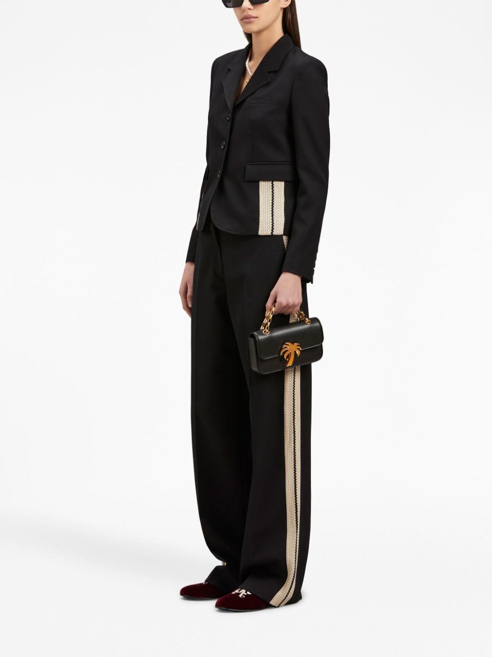 Palm Angels Wool blend trousers
