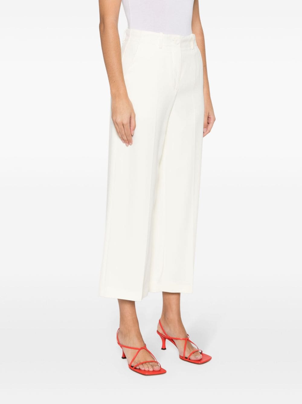 Erika Cavallini Semi-Couture Wide-leg trousers