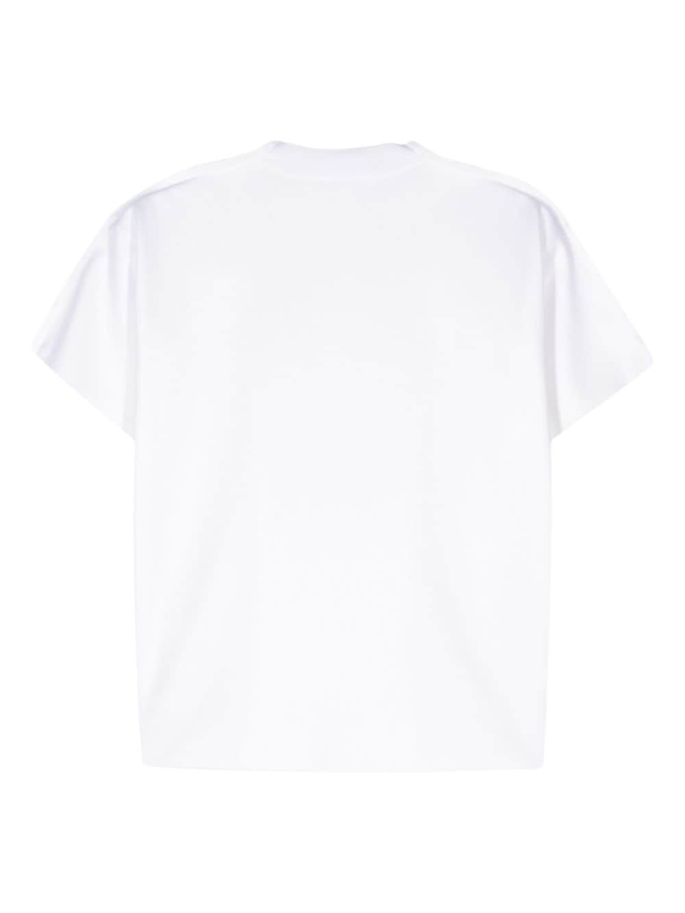 Junya Watanabe Opne-knit crewneck t-shirt