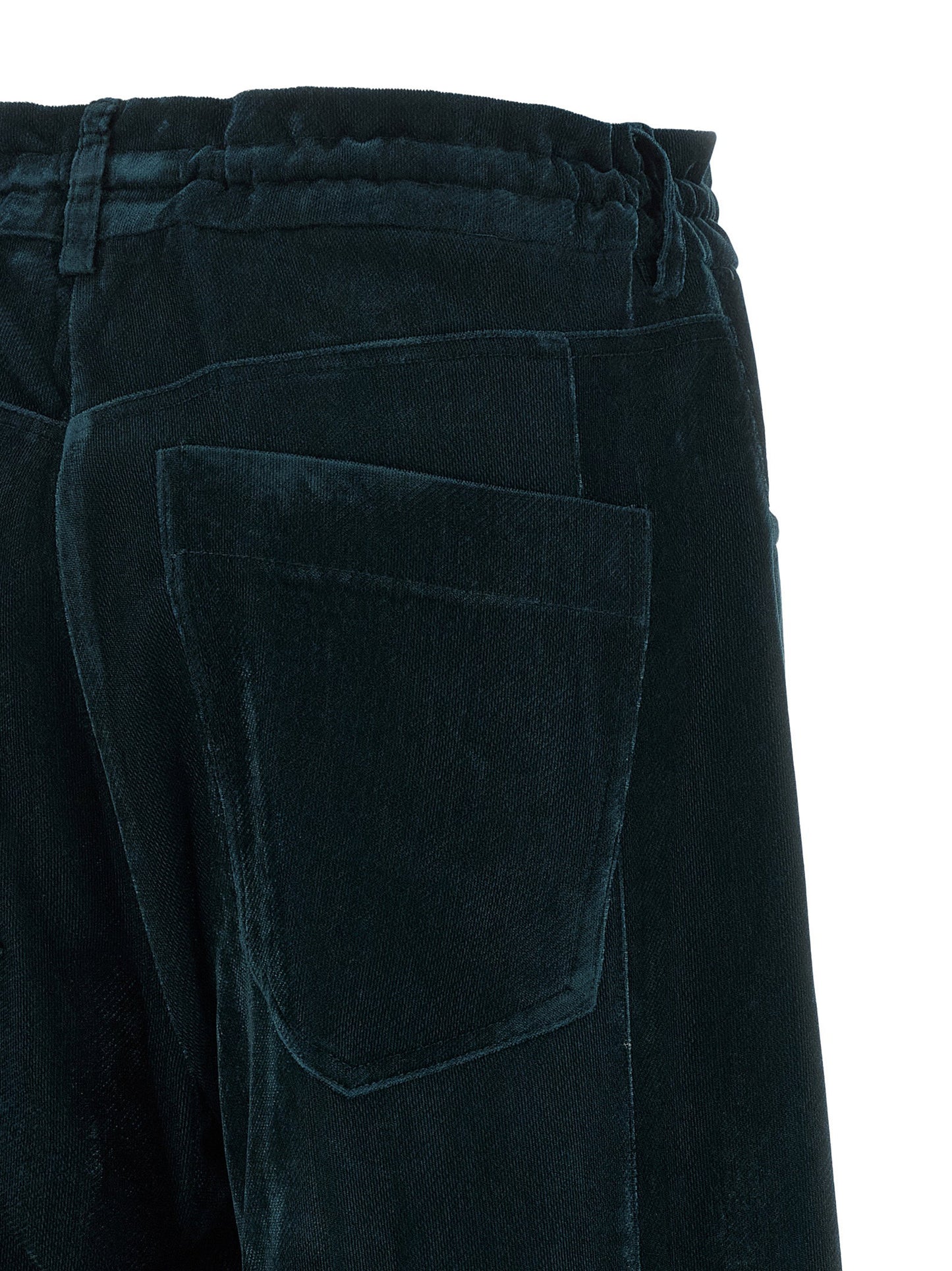 Nude Velvet Pants