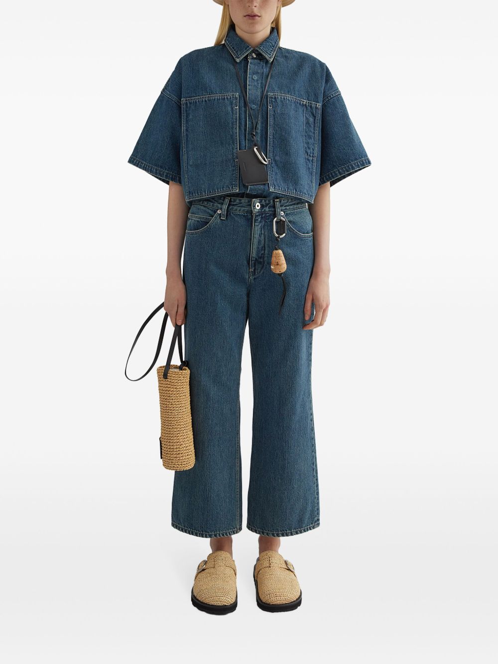 Jil Sander Plus Denim Wide-leg jeans