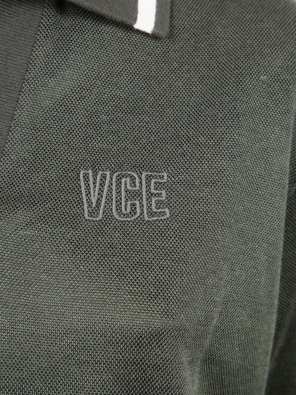 Golden Goose Cotton cropped polo shirt