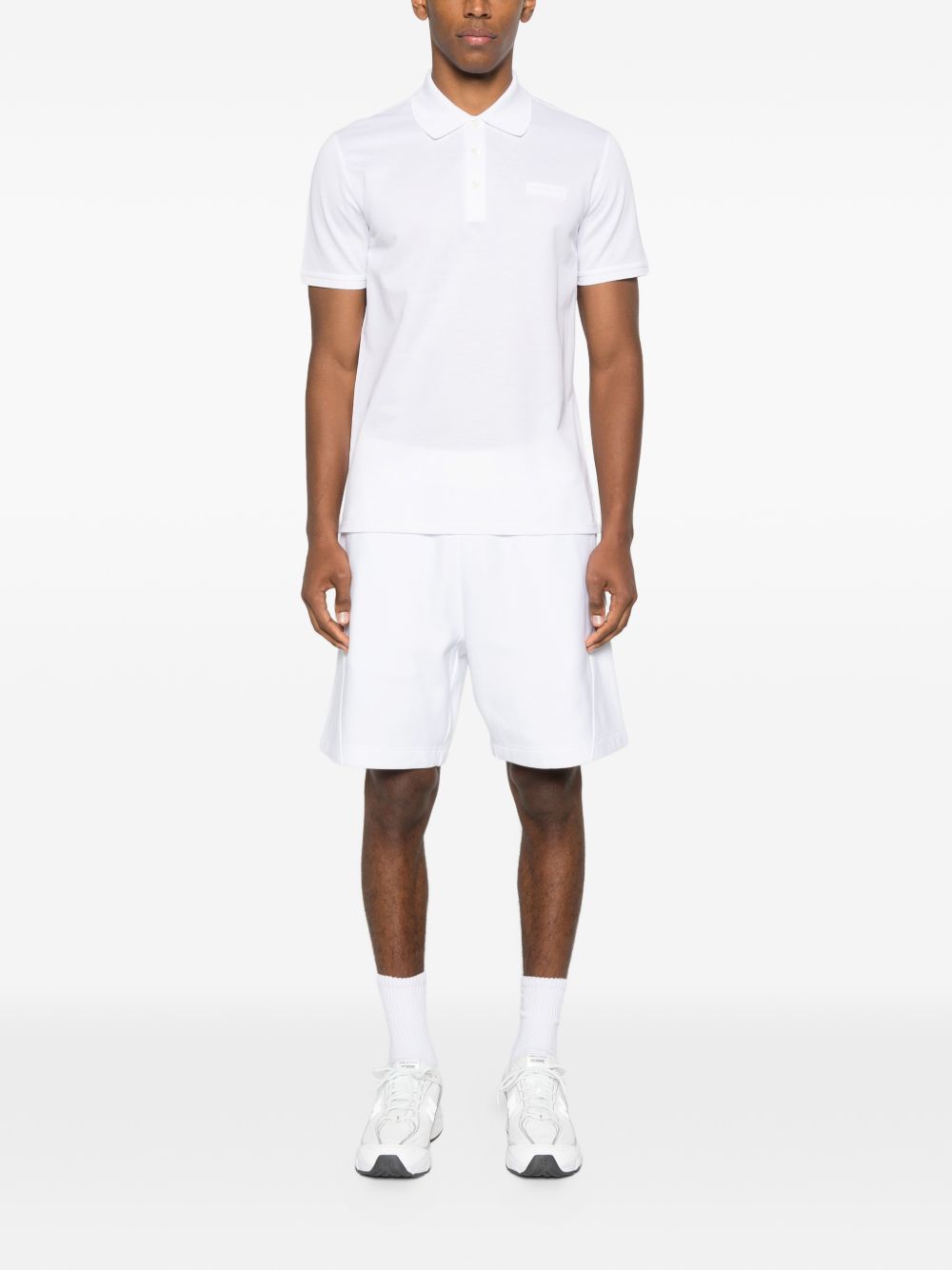 Givenchy Logo cotton shorts