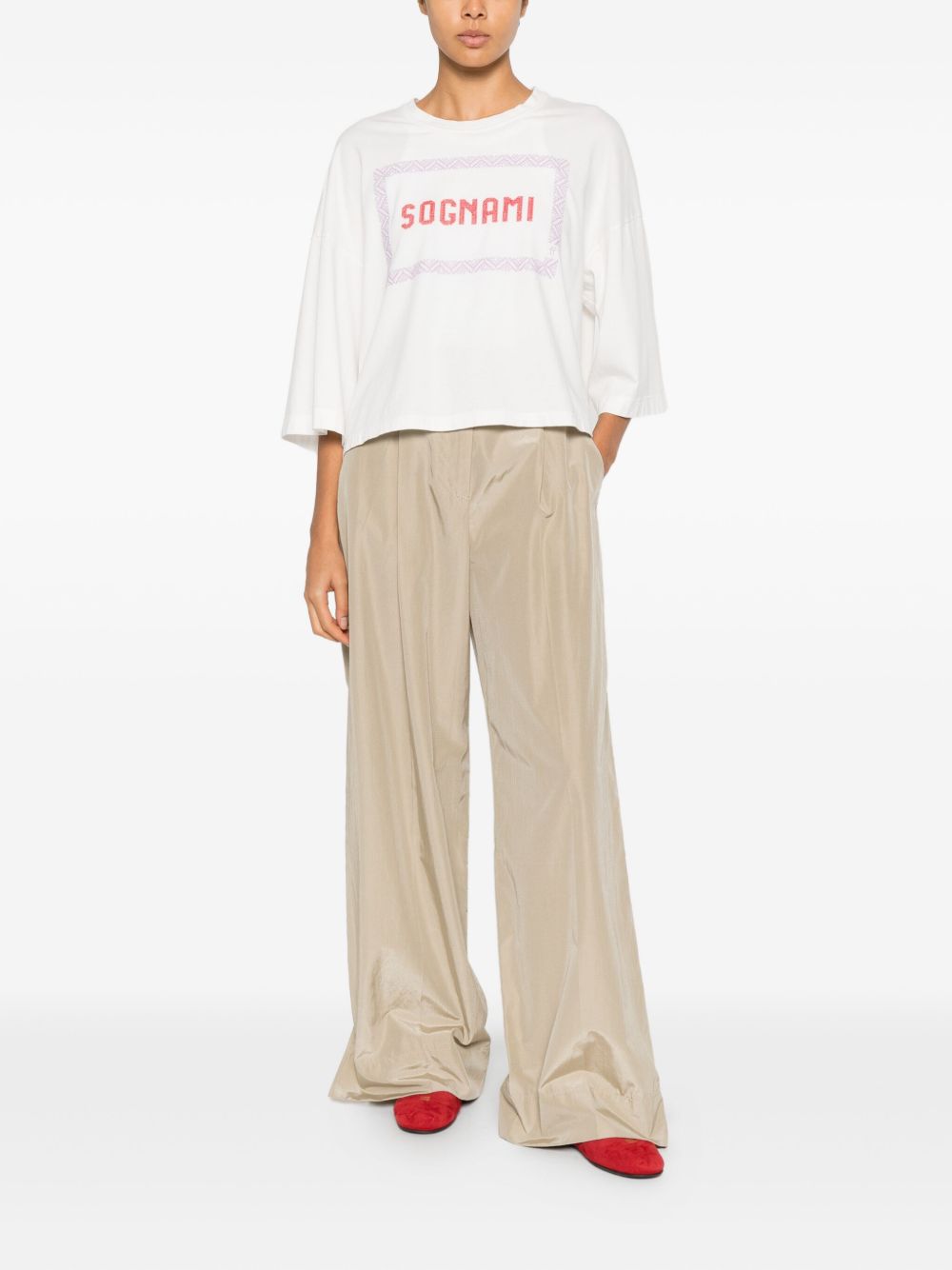 Forte Forte Cotton blend trousers