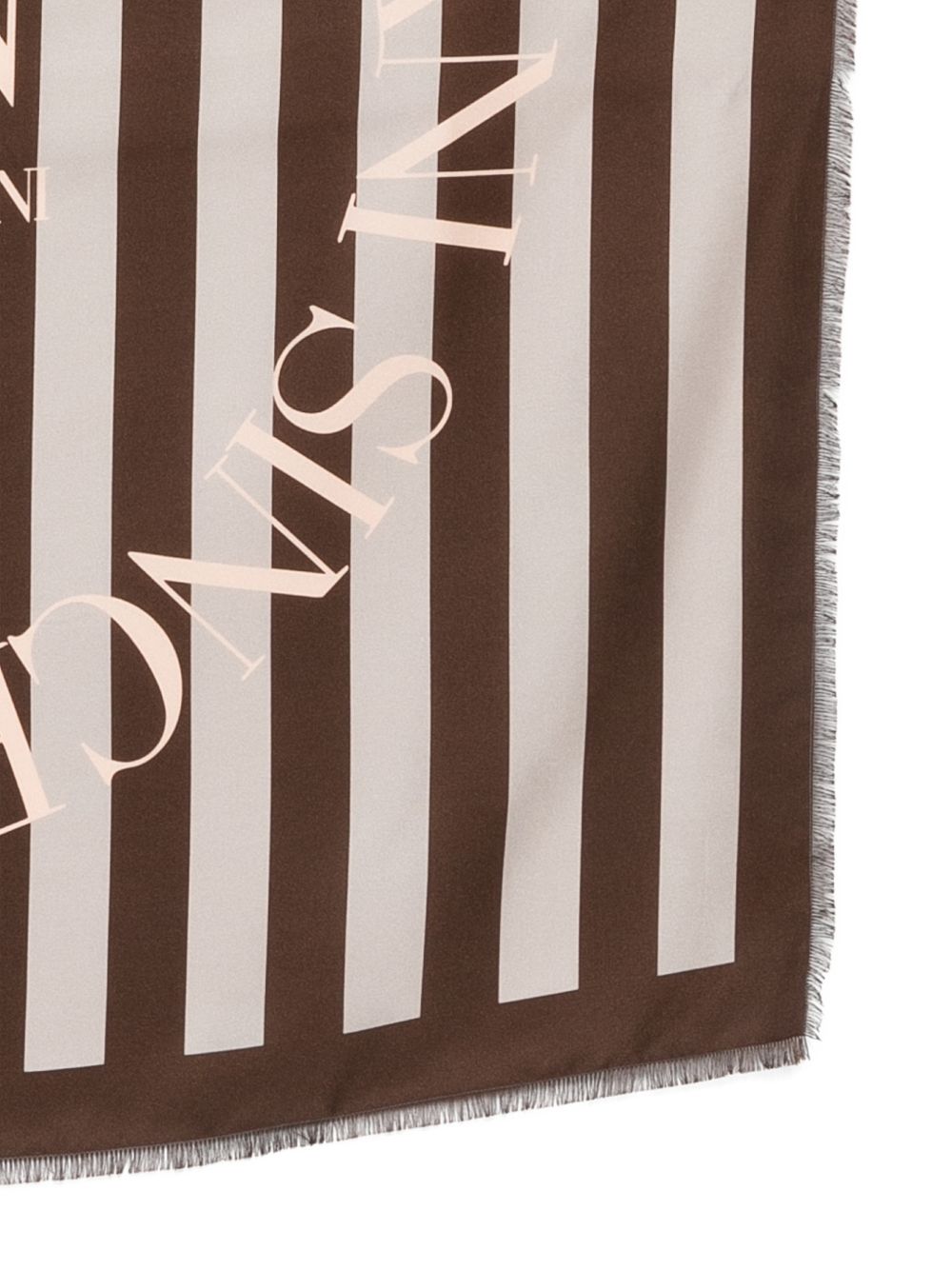 Emporio Armani Icon Print Pure Silk Foulard