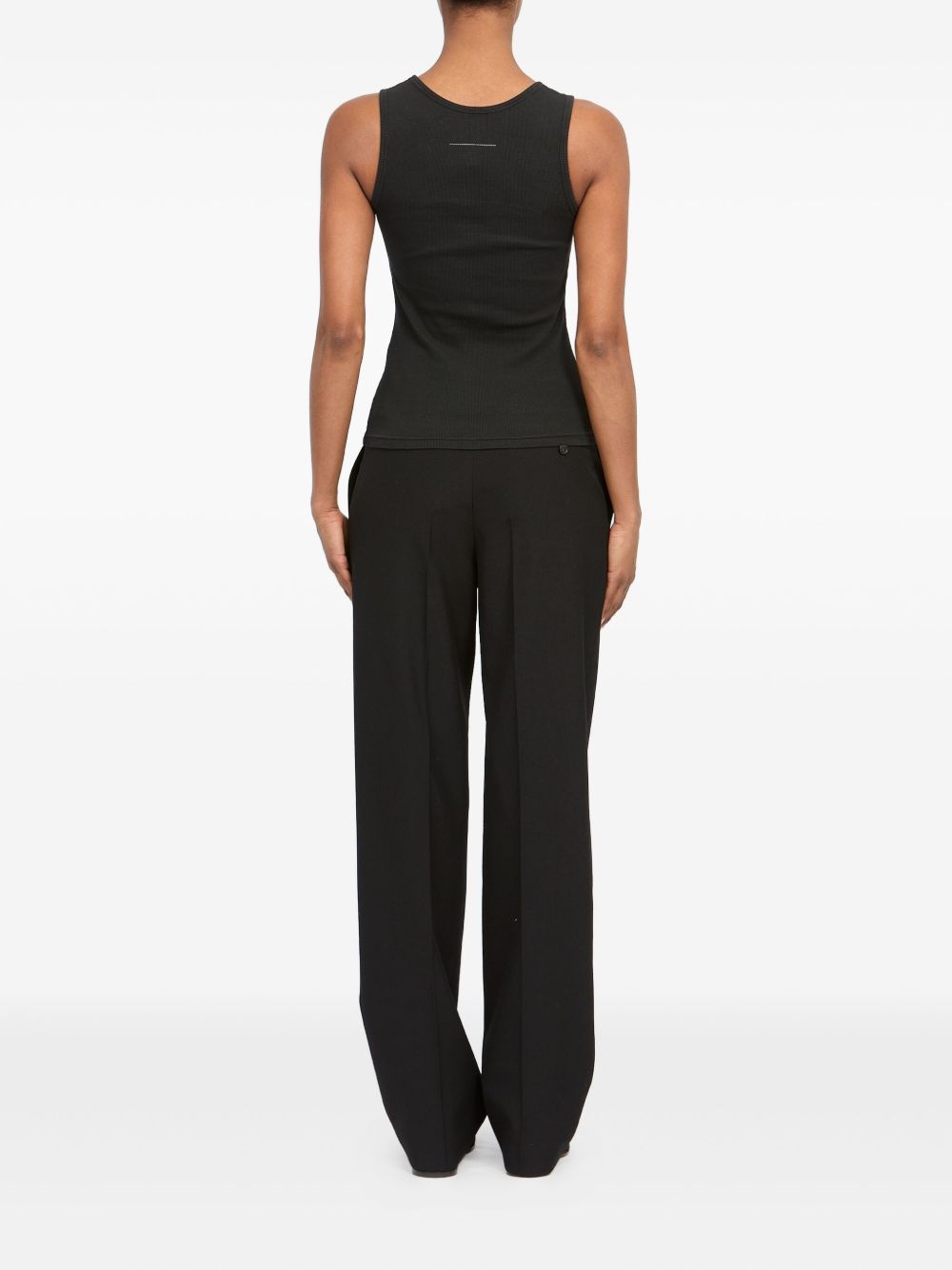 MM6 Maison Margiela Logo cotton tank top