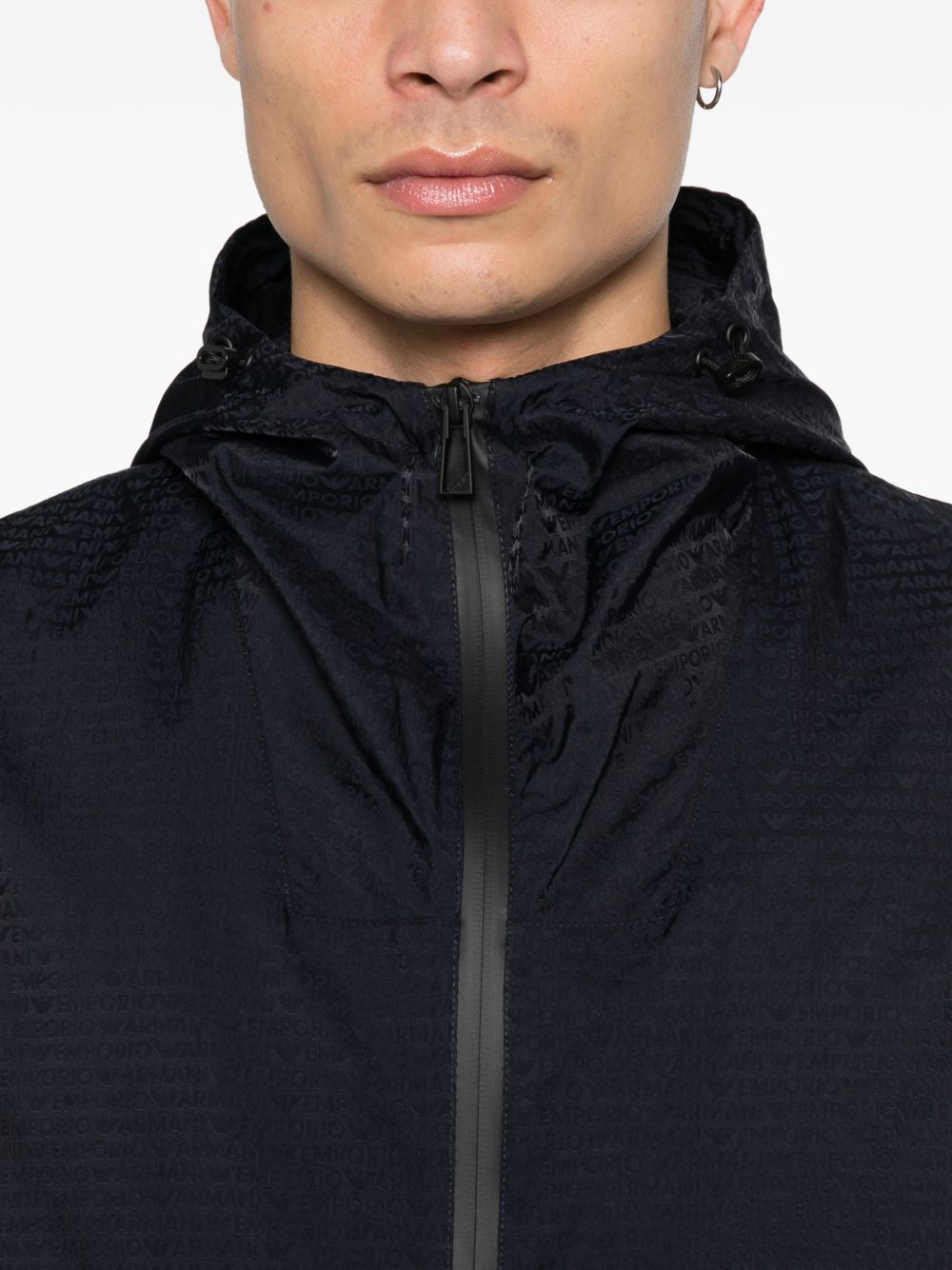 Emporio Armani Nylon blouson jacket