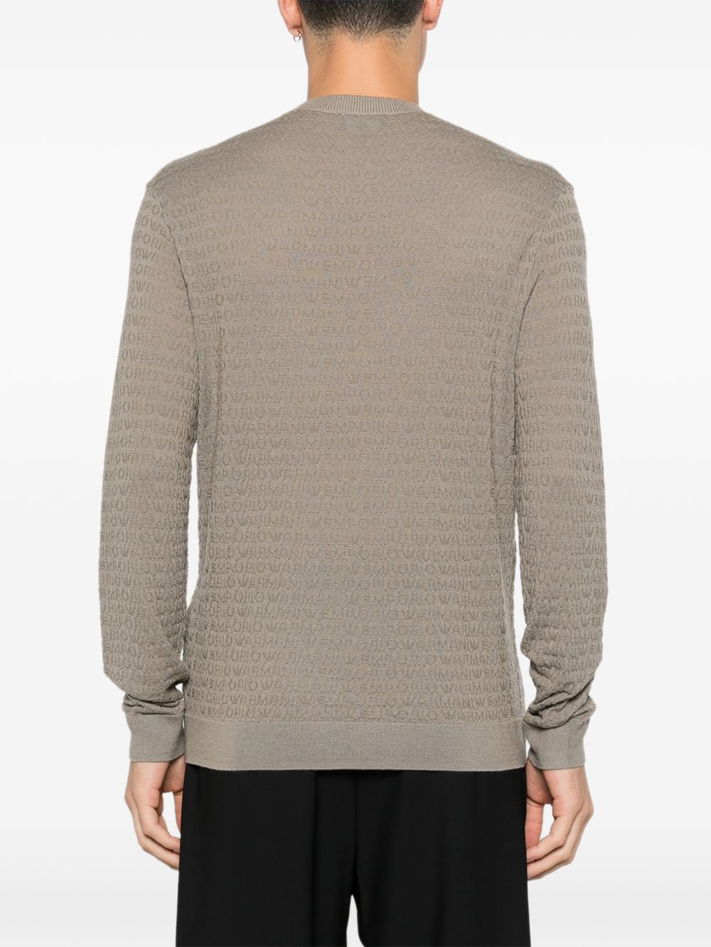 Emporio Armani Wool crewneck sweater
