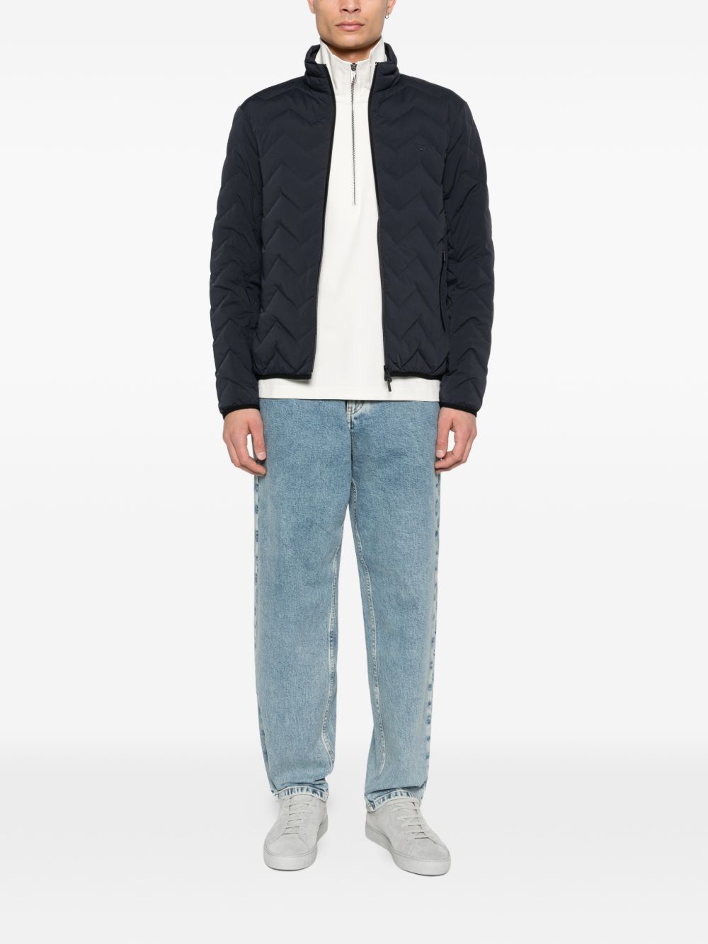 Emporio Armani Half-zip pullover