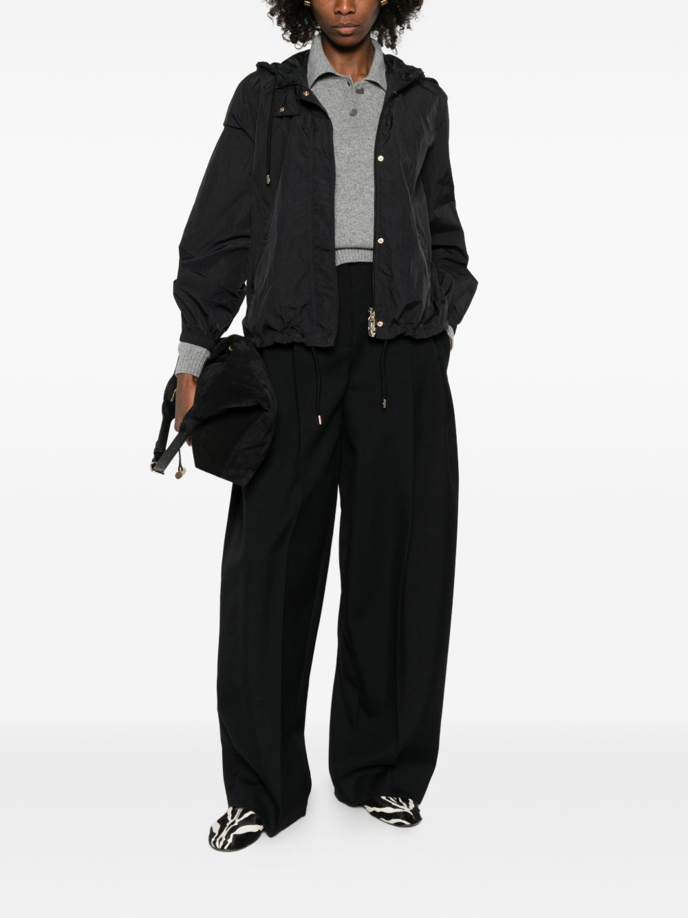 Emporio Armani Nylon blouson jacket