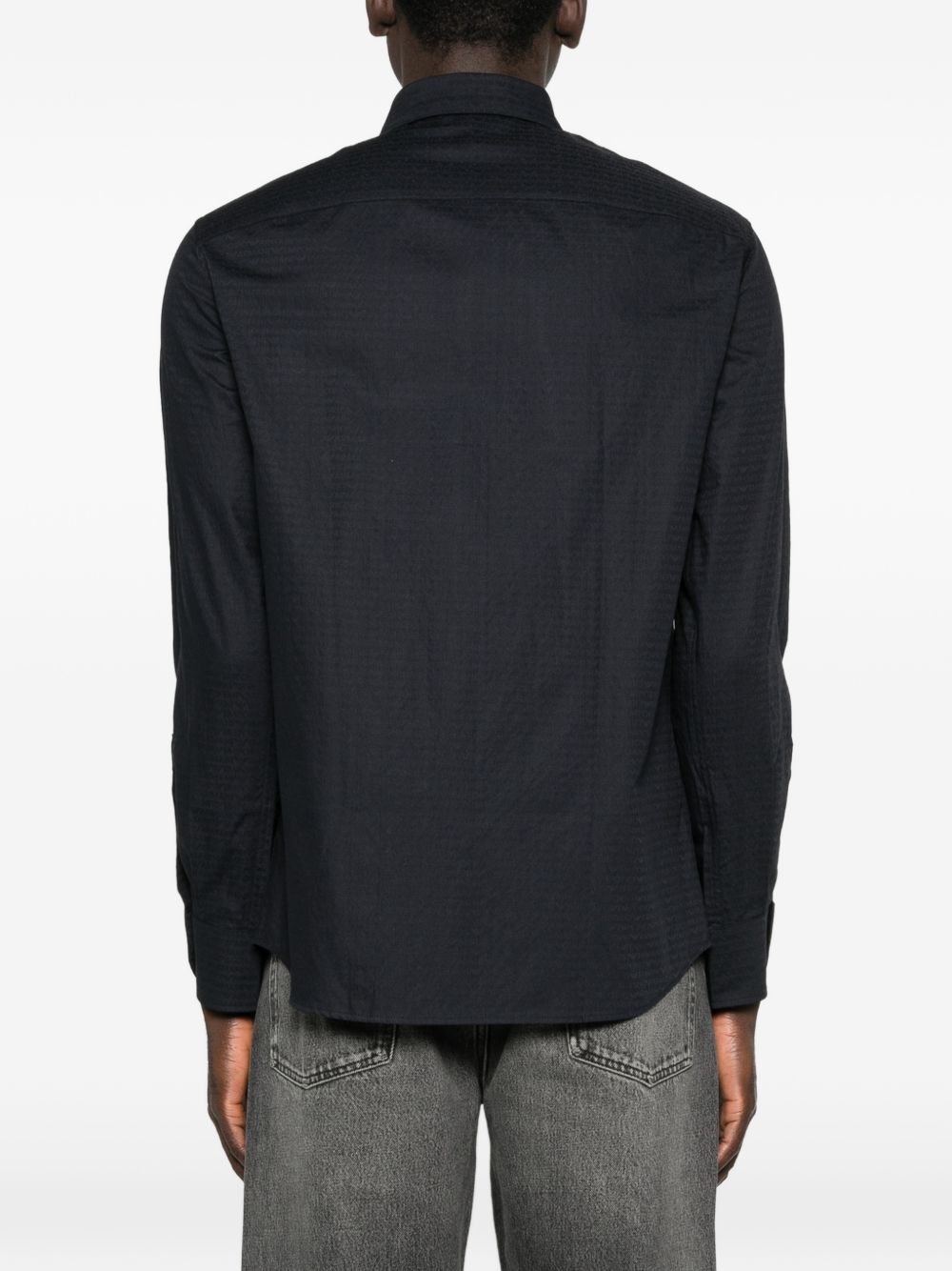 Emporio Armani Logo cotton shirt