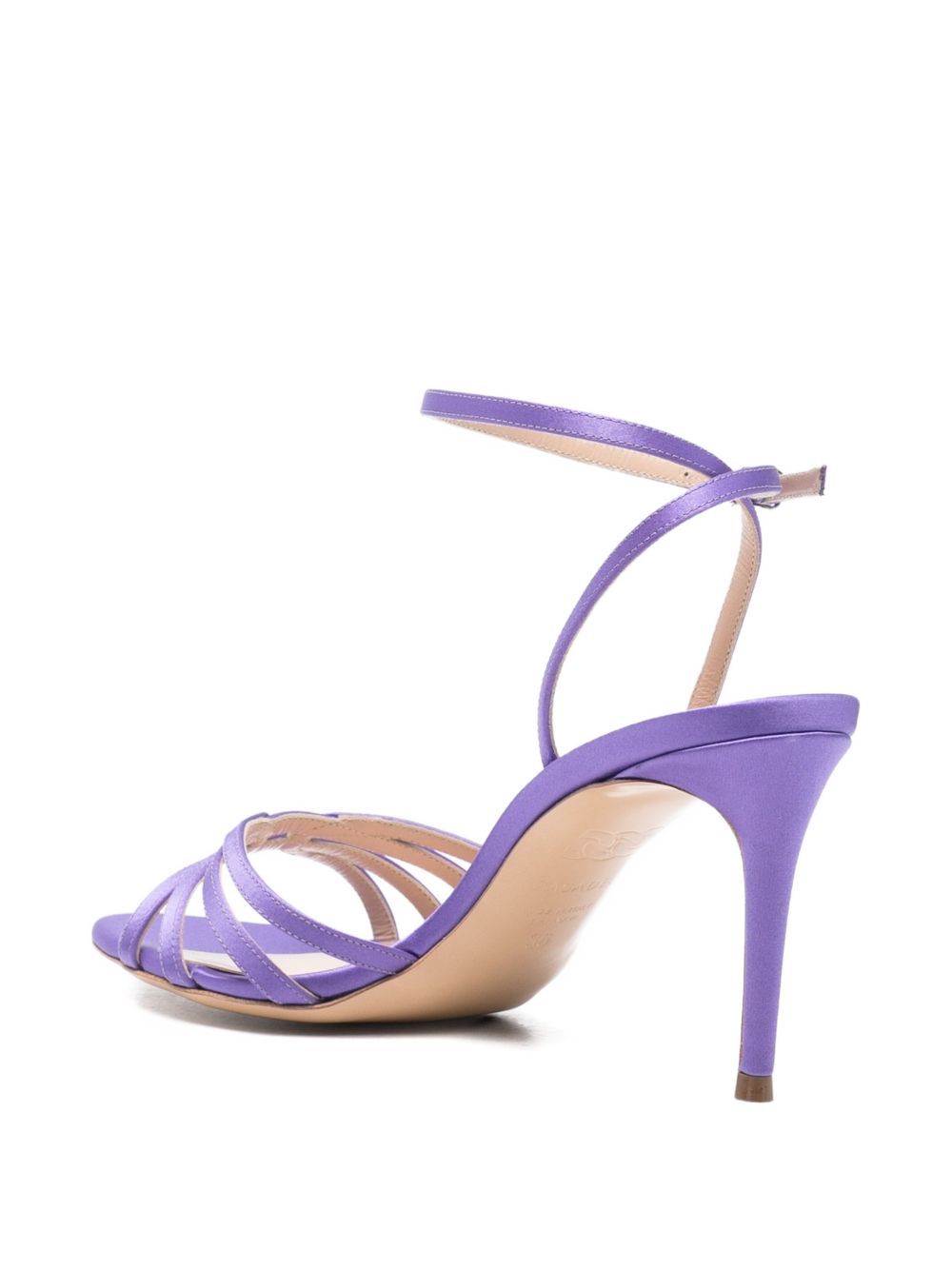 Casadei Julia satin sandals