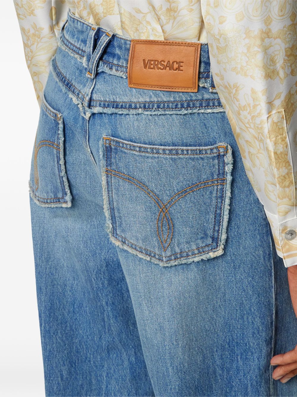 Versace Denim cotton jeans