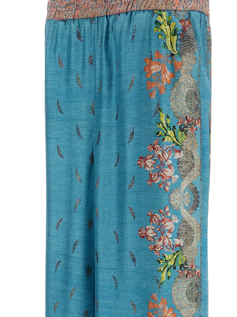 Pierre Louis Mascia Printed silk trousers