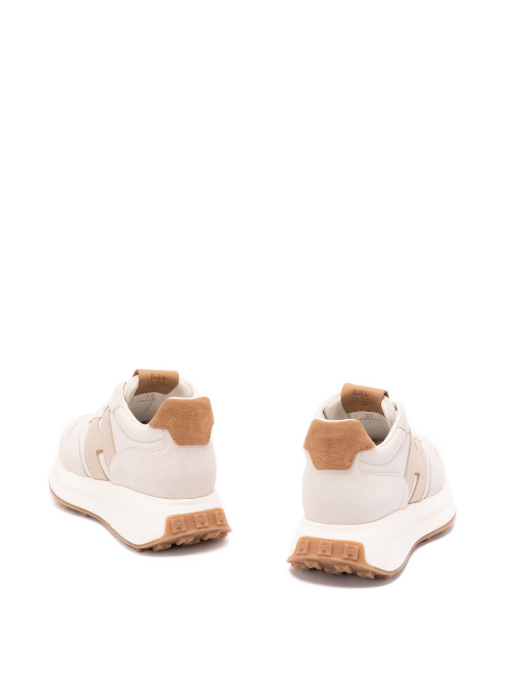 Hogan H641 Leather Sneakers.