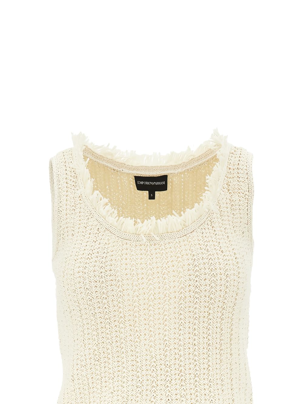 Emporio Armani Cotton blend tank top