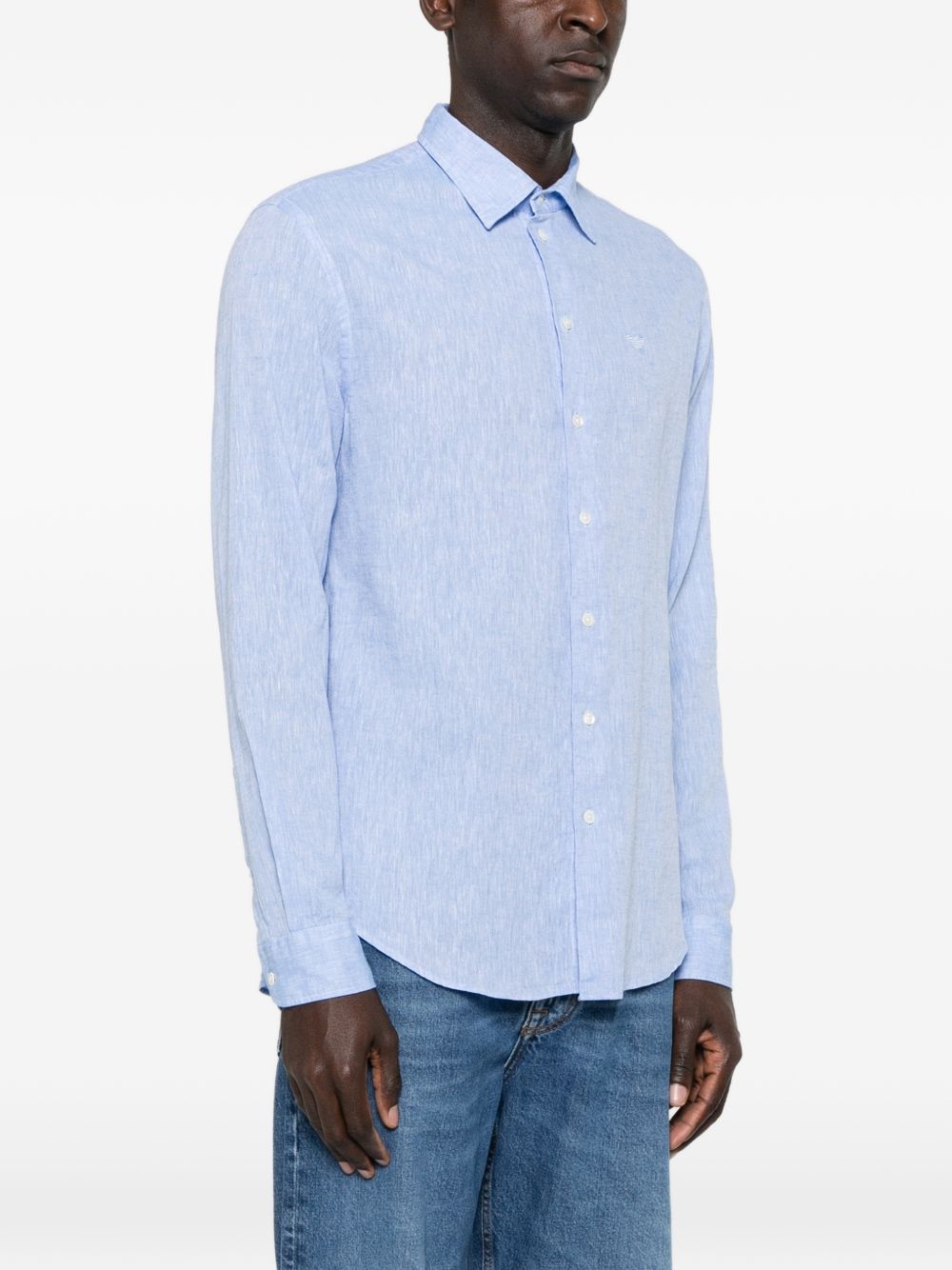 Emporio Armani Linen blend shirt