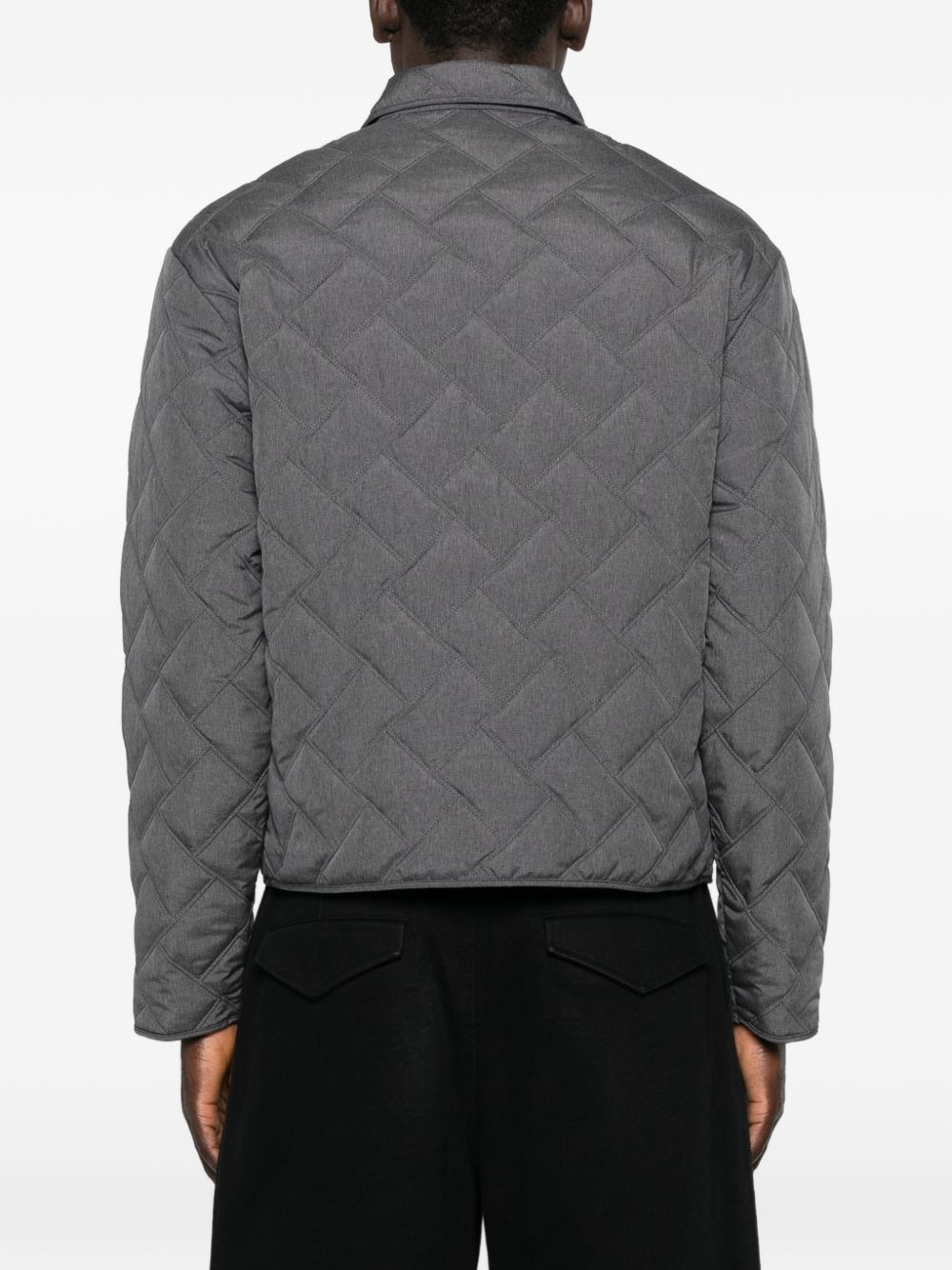 Emporio Armani Quilted blouson jacket