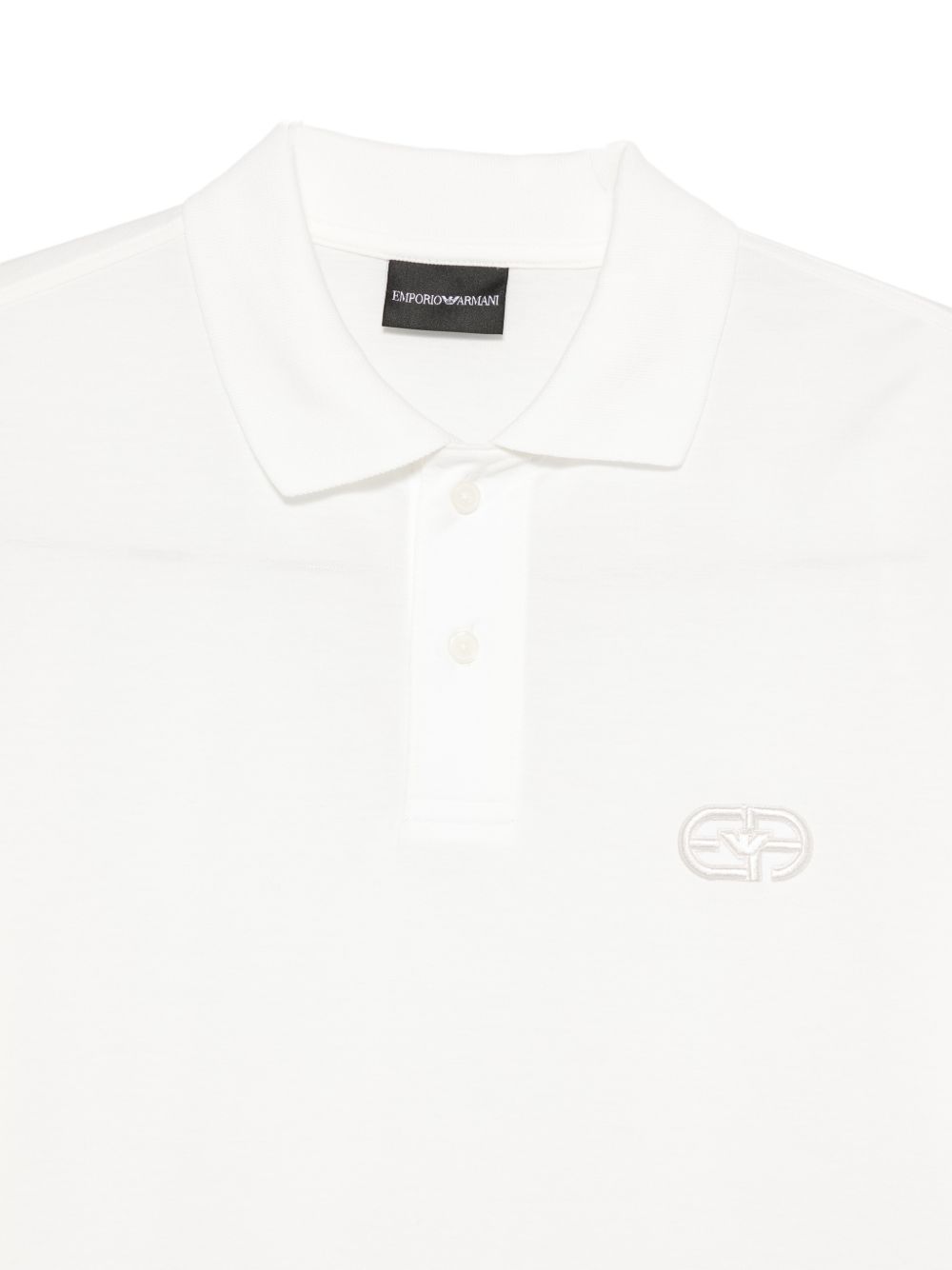 Emporio Armani Logo cotton polo shirt
