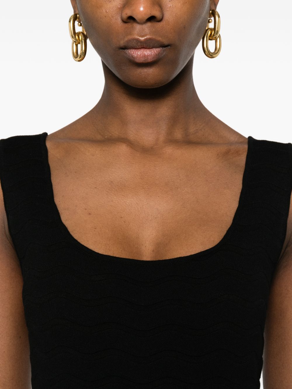 Emporio Armani Sleeveless midi dress