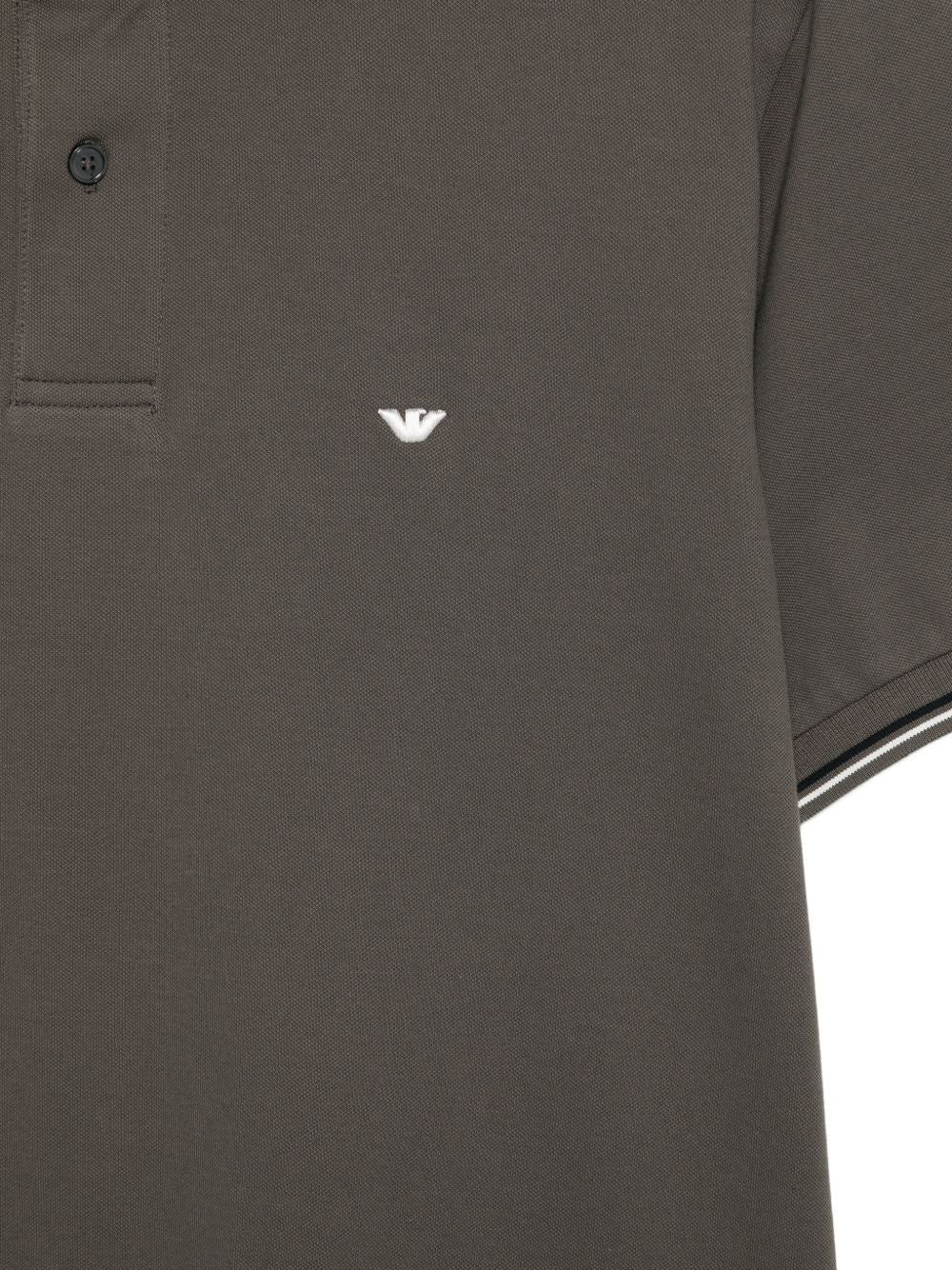 Emporio Armani Logo cotton polo shirt