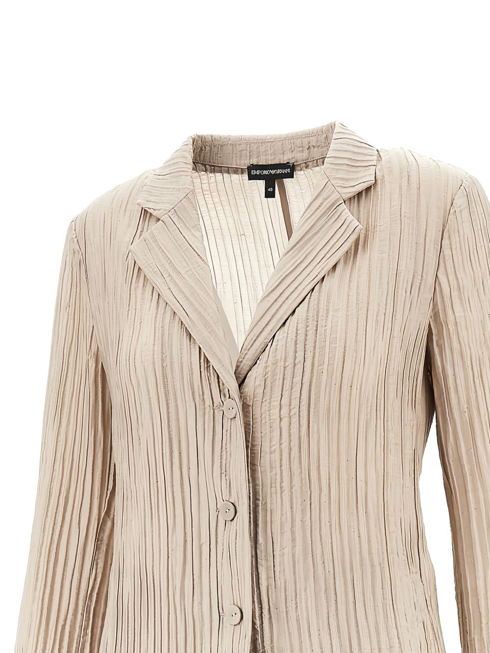 Emporio Armani Single-breasted blazer jacket