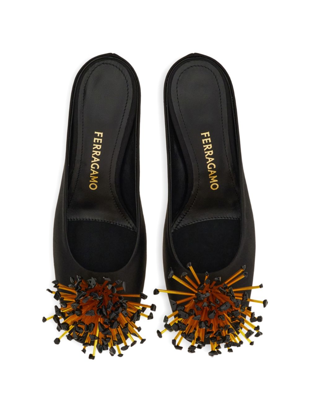 Ferragamo S-Shaped Heel Mule