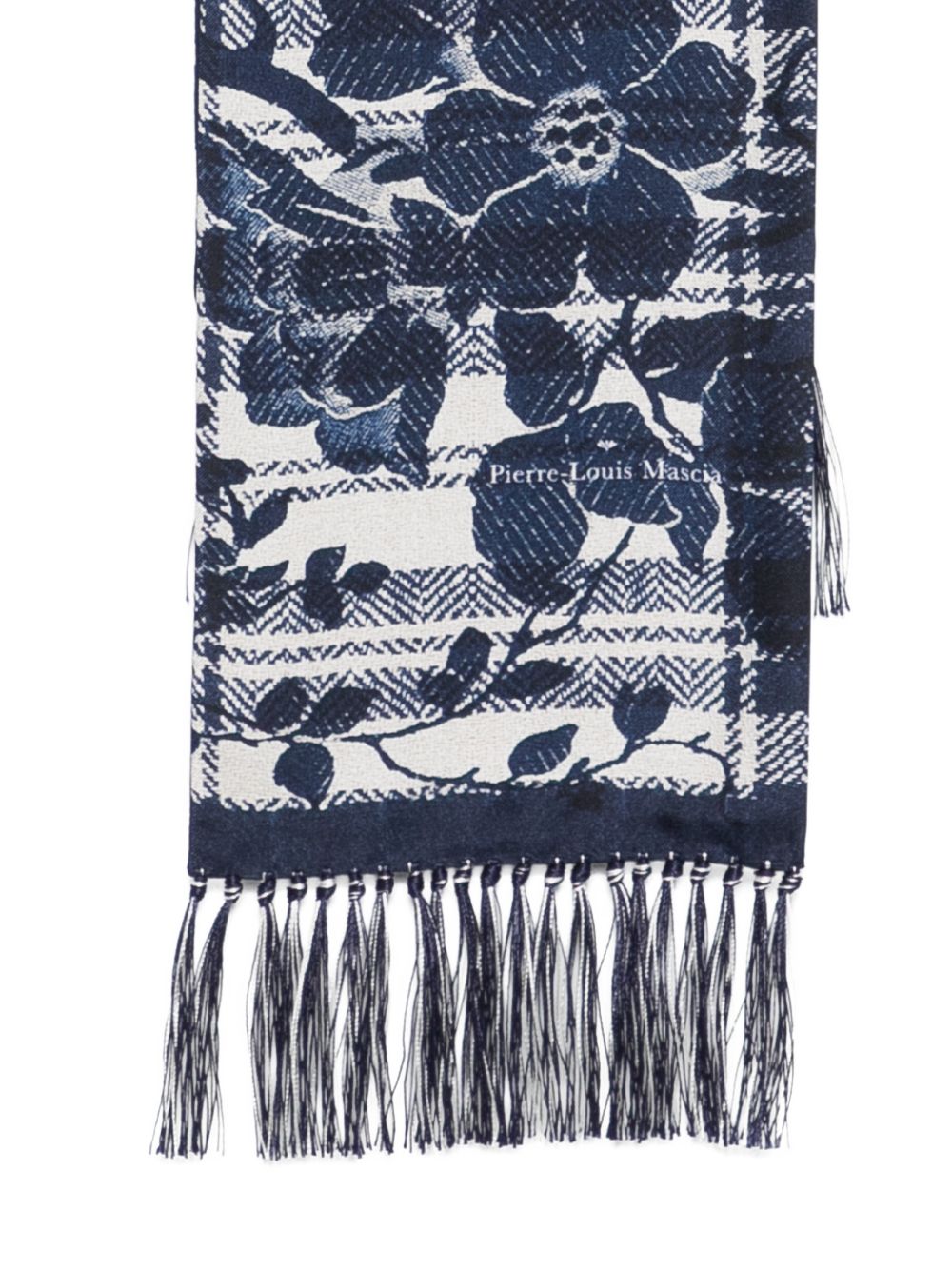 Pierre Louis Mascia Printed silk scarf