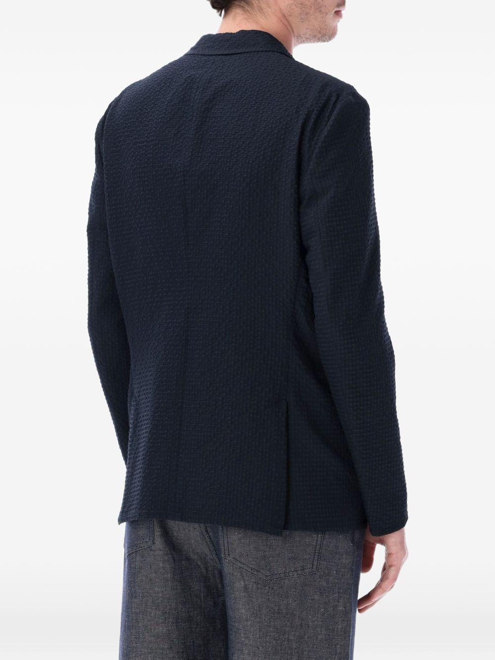 Emporio Armani Single-breasted blazer jacket