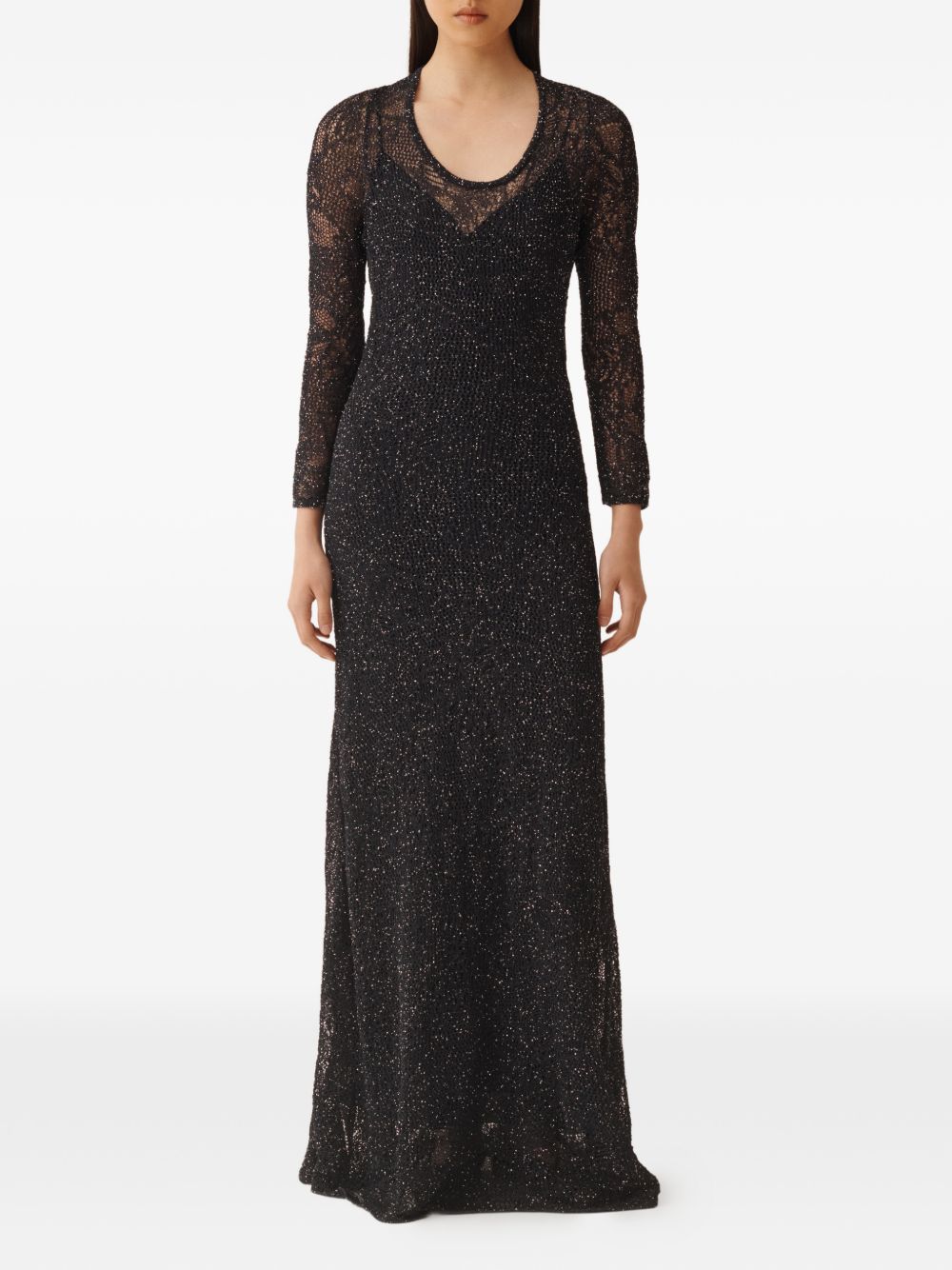 Fabiana Filippi Lace long dress