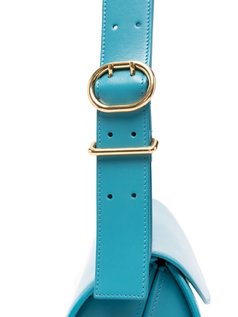 Jil Sander Cannolo small leather shoulder bag