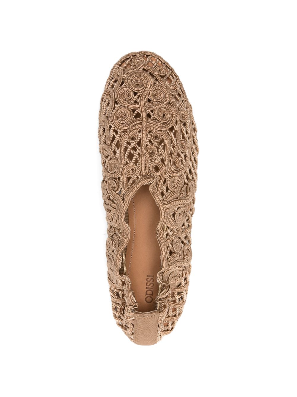 Odissi Iris ballet flats