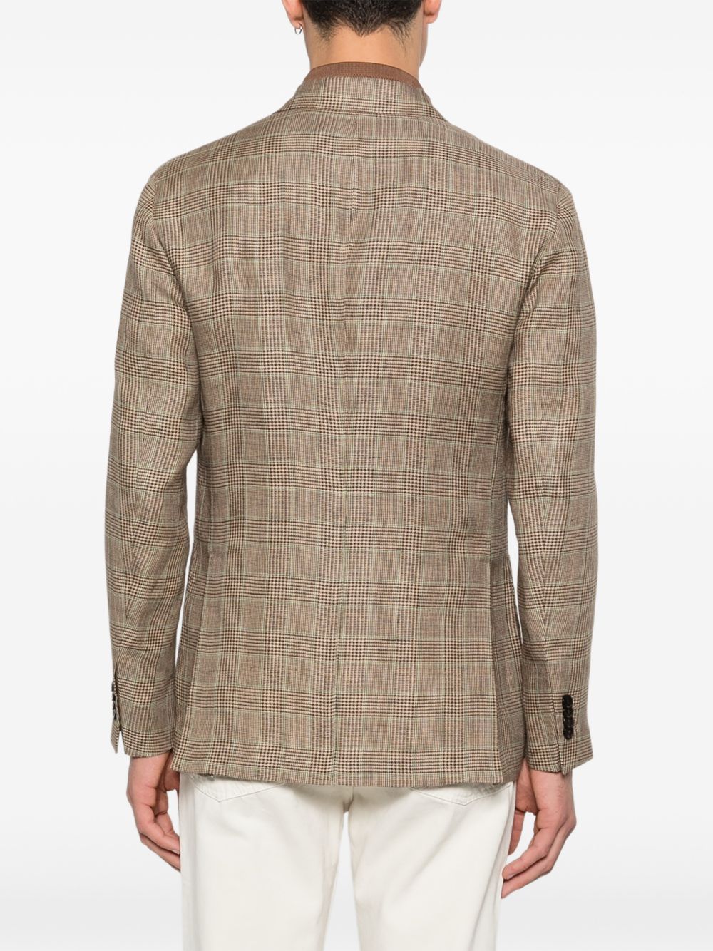 Boglioli Linen double-breasted jacket