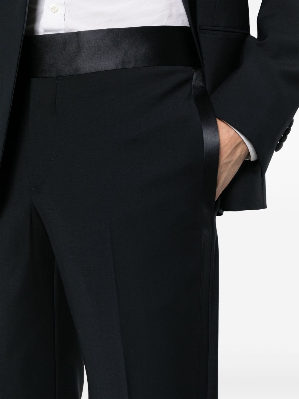 Giorgio Armani Slim fit wool tuxedo suit