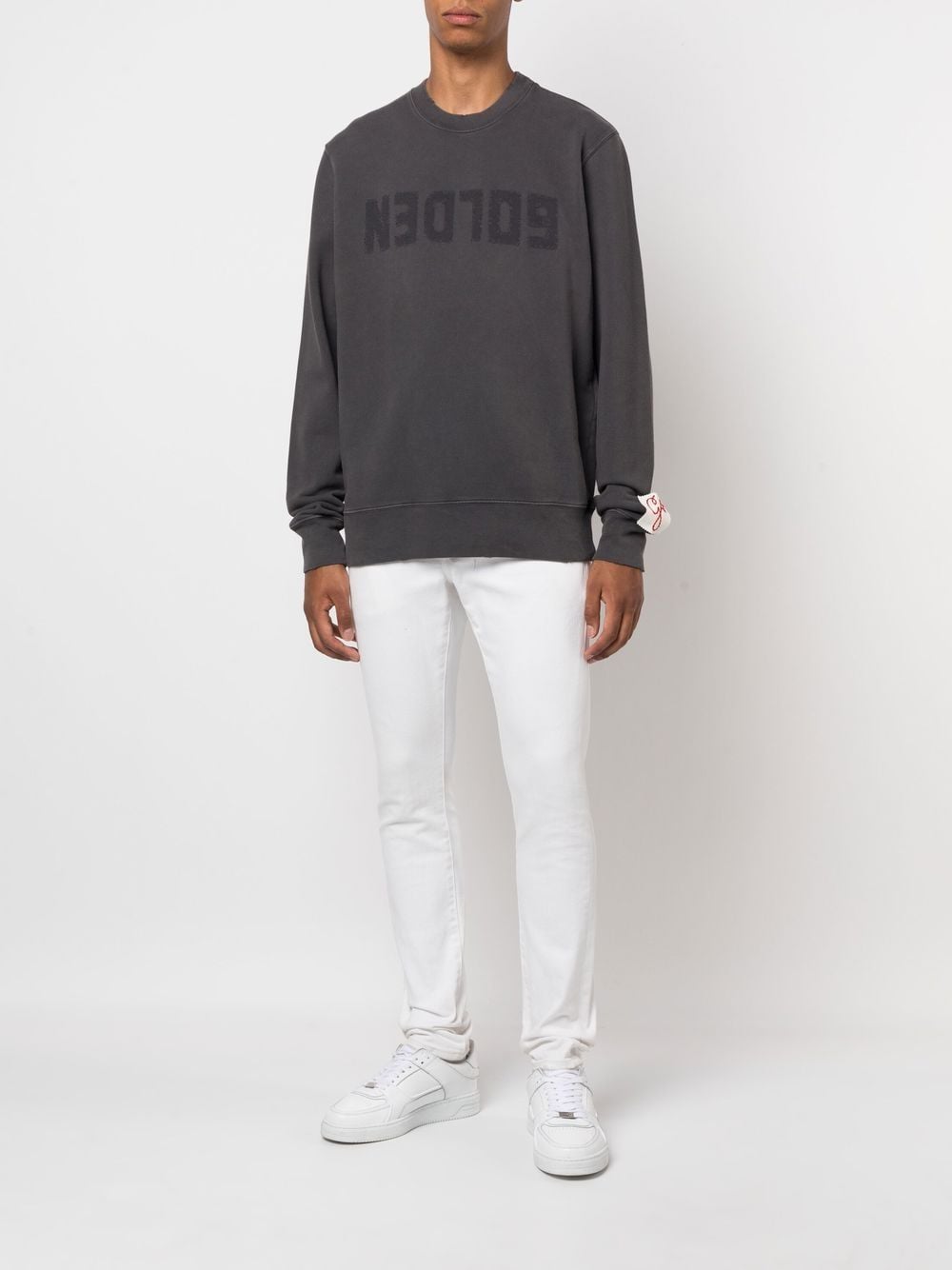 GOLDEN GOOSE Sweaters DARK GREY