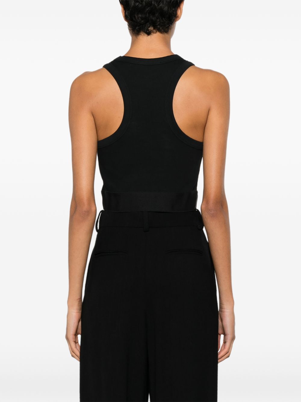 Givenchy Logo Waistband Crop Top