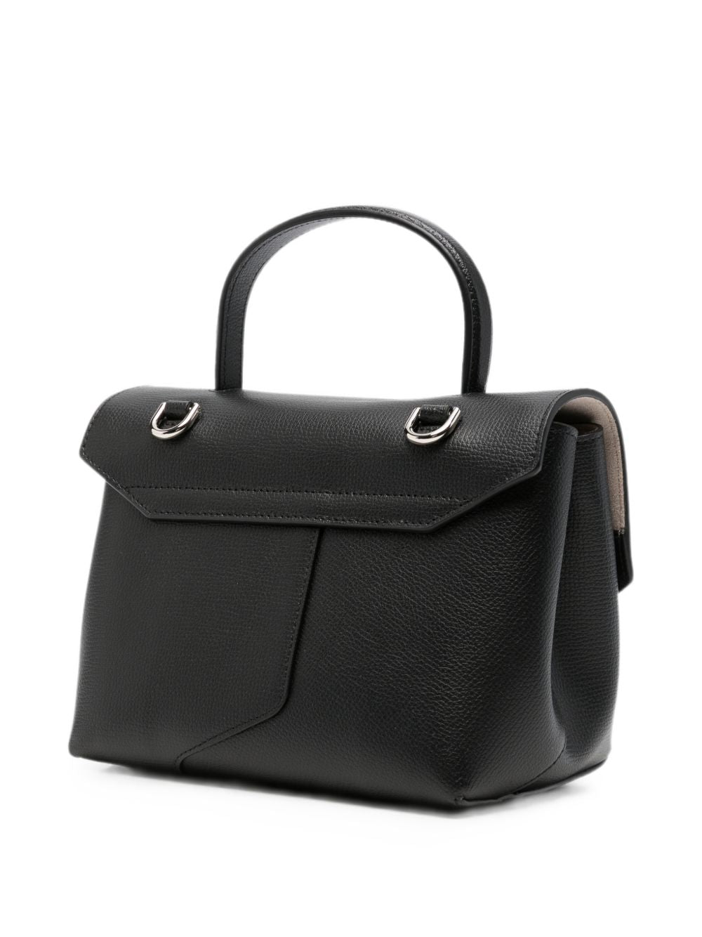 Emporio Armani Leather Top Handle Bag