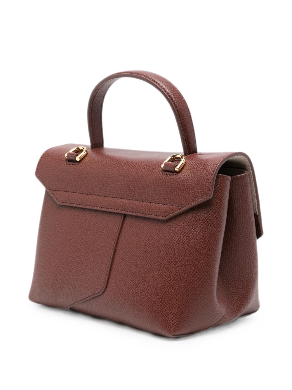 Emporio Armani Leather Top Handle Bag