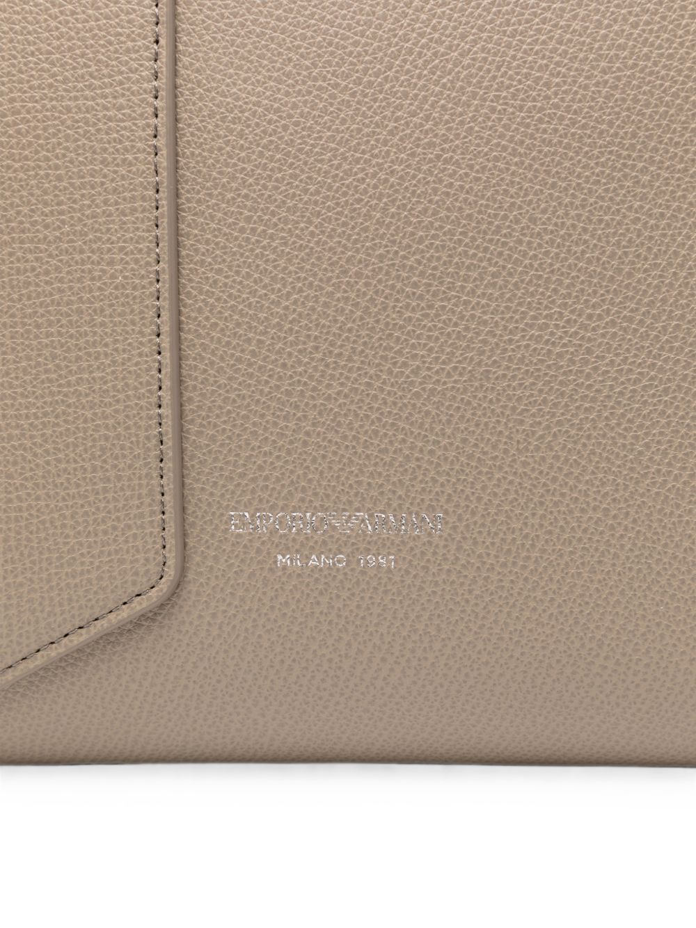 Emporio Armani Leather Tote Bag