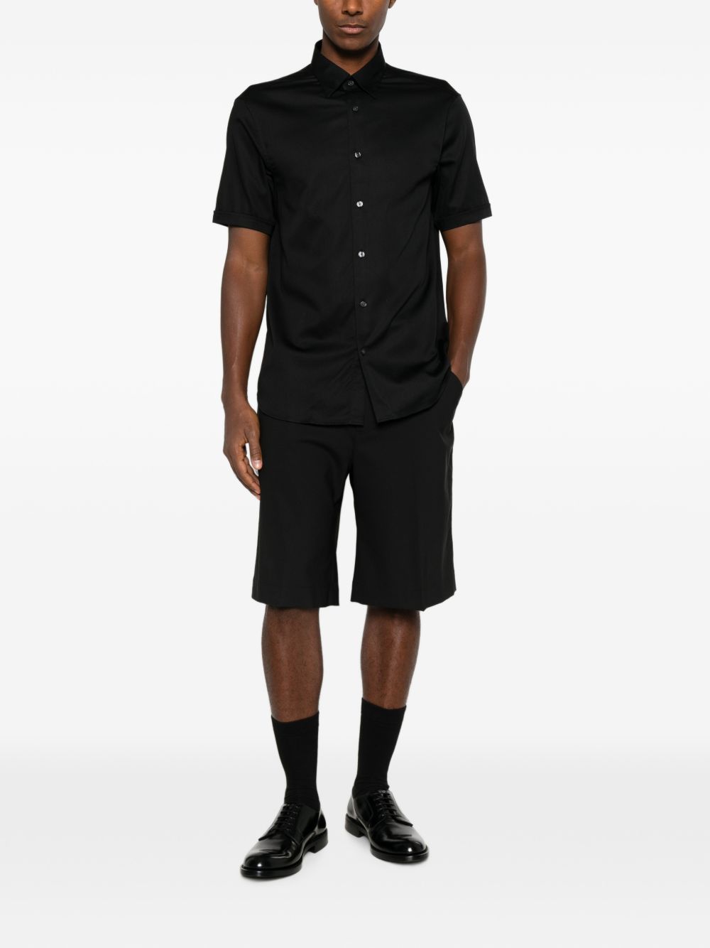 Emporio Armani Shirts BLACK