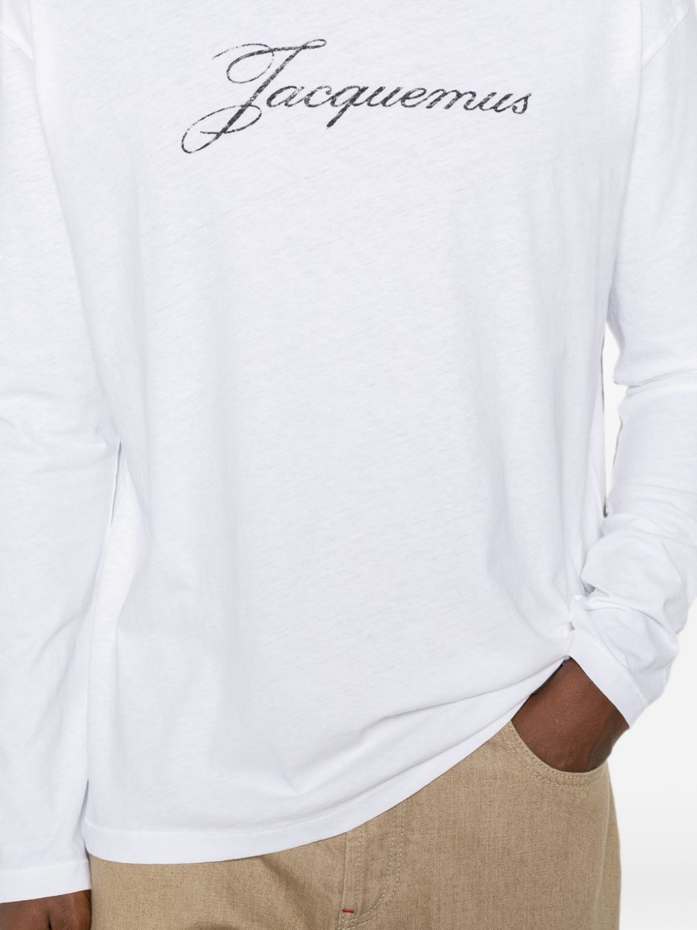 JACQUEMUS T-shirts and Polos WHITE