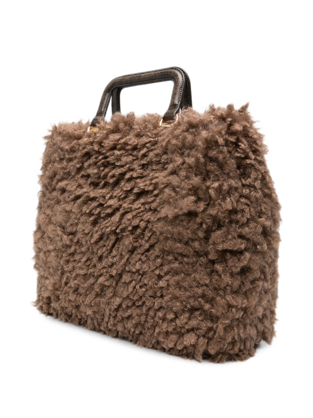 La Milanesa Amal Faux-Fur Bag