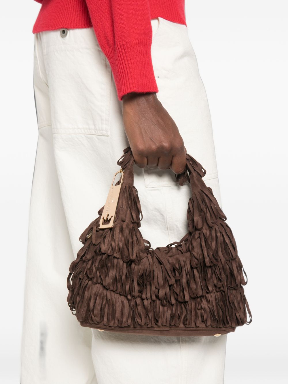 La Milanesa Capucis Fringed Bag