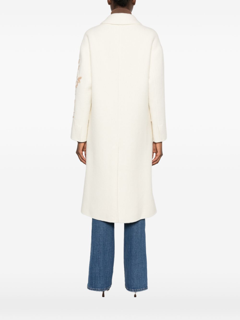 ERMANNO FIRENZE Coats WHITE