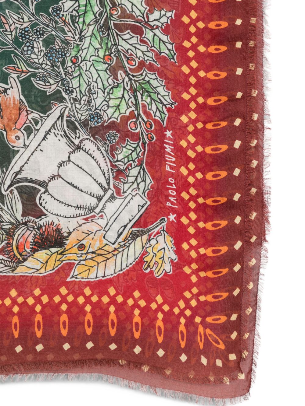 FALIERO SARTI Scarfs RED