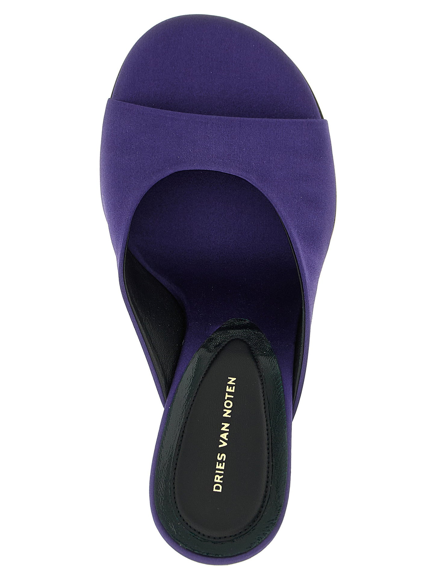 Dries Van Noten Satin Mules